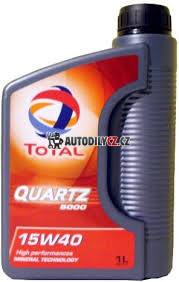 TOTAL QUARTZ 5000 15W40 -  1 litr