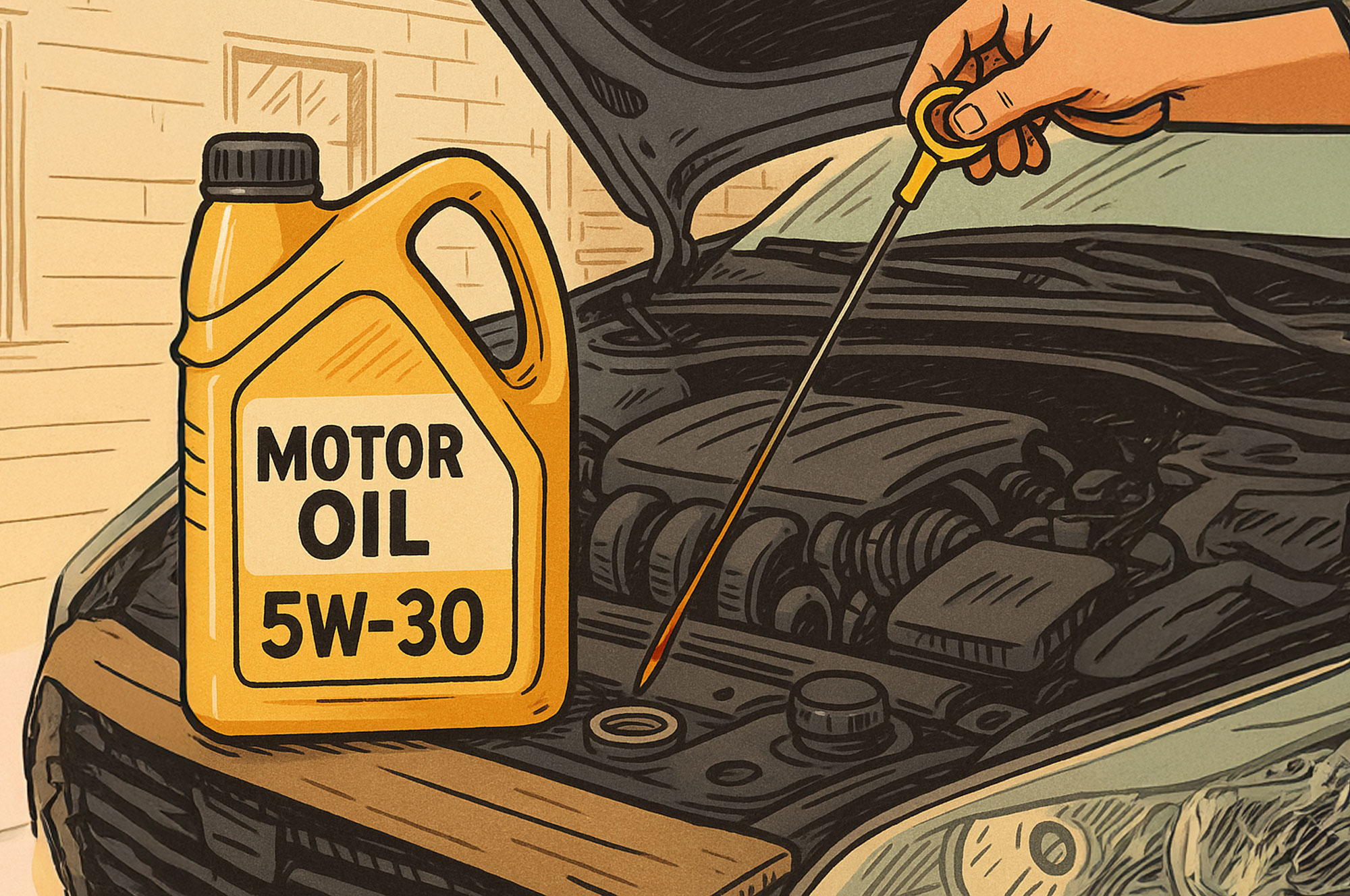 Motorový olej 5W-30 vs 5W-40 – jak vybrat správnou viskozitu pro váš motor