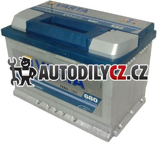 74Ah P, s.p.680A, BLUE Dynamic, 12V,278x175x190
