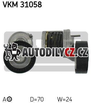 Napínací kladka klínového řemenu SKF