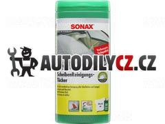 SONAX Čistící ubrousky na okna - box,25 ks