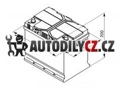 70Ah P, s.p.630A ,BOSCH S4,12V,261x175x220