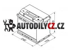 63Ah P, s.p.610A ,BOSCH S5,12V,242x175x190