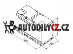 110Ah P, s.p. 920A ,BOSCH S5 ,12V,393x175x190