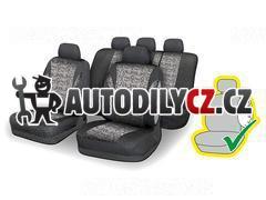 Potahy sedadel sada 9ks JACK III. AIRBAG