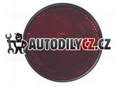 Zadní odrazový element - kolečko červené