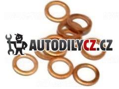 Měděná podložka 11x17x1.5, 10 kusů