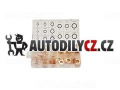 Měděné podložky, sada