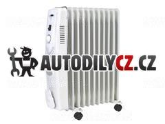 Olejový radiátor 2500 W/230 V, 11 článků