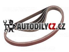 Brusný pás, zrnitost 120, 10 x 330 mm, 5 ks