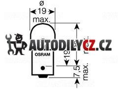 Žárovka OSRAM R10W 12V 10W BA15s